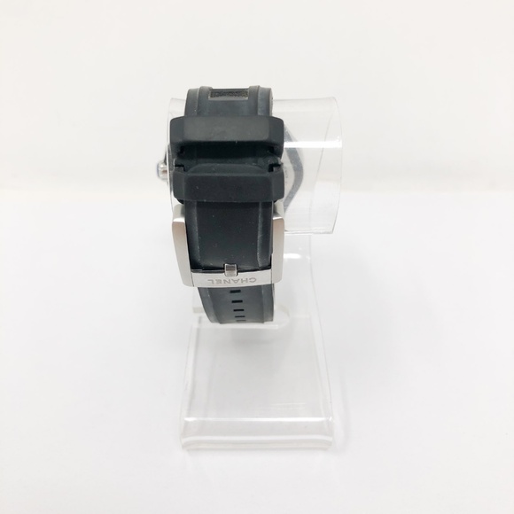CHANEL BLACK/MARINE J12 WATCH 42MM AUTOMATIC - Picture 4 of 9